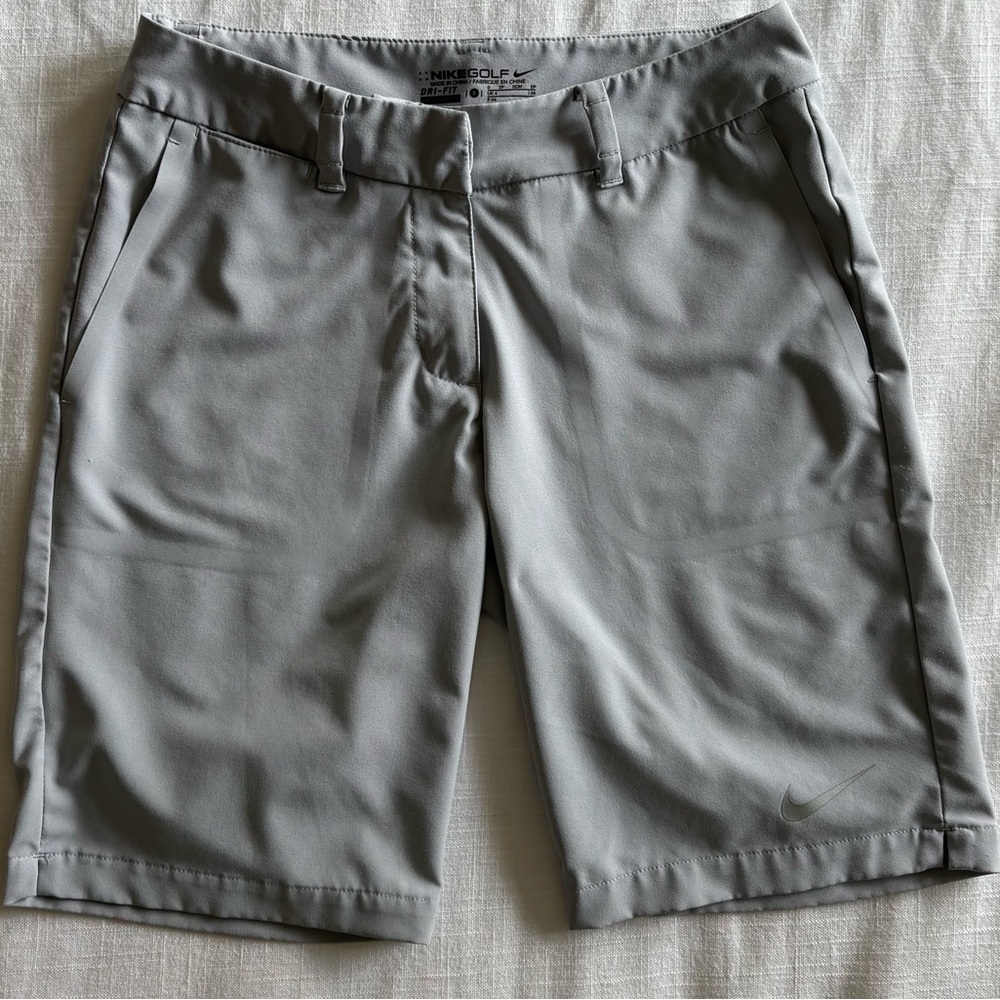 Nike Women's Light Gray Bermudas